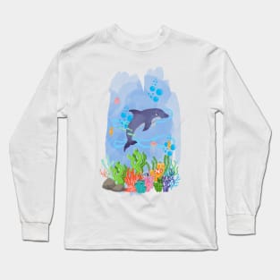 Sea Bottom Long Sleeve T-Shirt